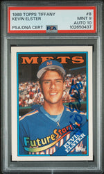 1988 Topps Tiffany Kevin Elster #8 PSA 9