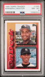1995 Topps Traded Mariano Rivera #130T PSA 8