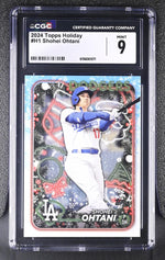 2024 Topps Holiday #H1 Shohei Ohtani CGC 9