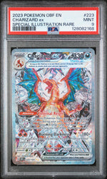 2023 Pokemon Scarlet and Violet Obsidian Flames Special Illustration Rare Charizard Ex #223 PSA 9