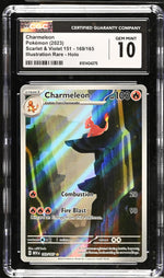 2023 Scarlet & Violet #169/165 Charmeleon Illustration Rare - Holo CGC 10
