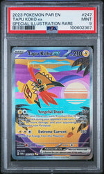 2023 Pokemon Scarlet and Violet Paradox Rift Special Illustration Rare Tapu Koko Ex #247 PSA 9