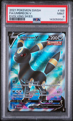 2021 Pokemon Sword and Shield Evolving Skies Umbreon V #188 PSA 9