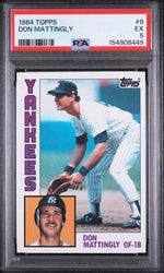 1984 Topps Don Mattingly #8 PSA 5