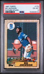 1987 Topps Future Stars Bo Jackson #170 PSA 6