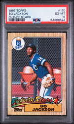 1987 Topps Future Stars Bo Jackson #170 PSA 6