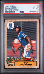 1987 Topps Future Stars Bo Jackson #170 PSA 6
