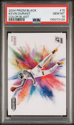 2024 Panini Prizm Black Color Blast Kevin Durant #15 PSA 10