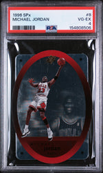 1996 Spx Michael Jordan #8 PSA 4