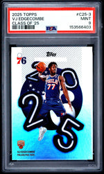 2025 Topps Class of '25 Vj Edgecombe #C25-3 PSA 9