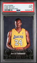 2012 Panini Kobe Anthology Kobe Bryant #130 PSA 9