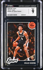 2025-26 Topps '80-81 Dylan Harper #80BK-52 RC CGC 9