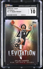 2025 Topps #L-17 Dylan Harper Levitation CGC 10