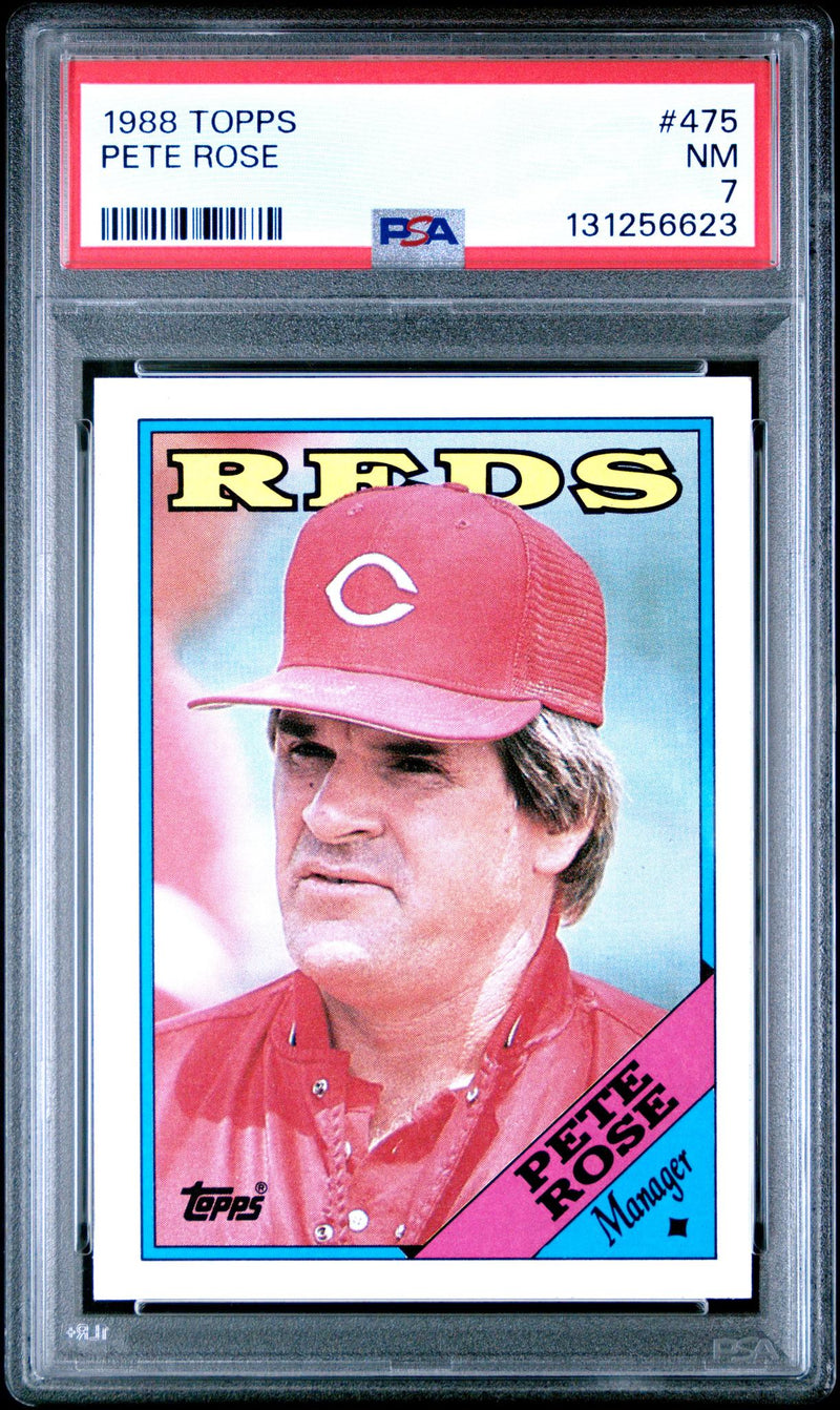 1988 Topps Pete Rose #475 PSA 7