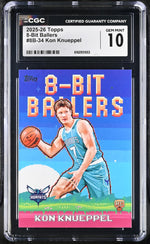 2025 8-Bit Ballers #8B-34 Kon Knueppel CGC 10