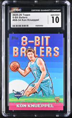 2025 Topps #8B-34 Kon Knueppel 8-Bit Ballers CGC 10