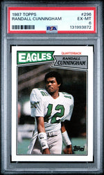 1987 Topps Randall Cunningham #296 PSA 6