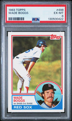 1983 Topps Wade Boggs #498 PSA 6