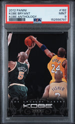 2012 Panini Kobe Anthology Kobe Bryant #182 PSA 9