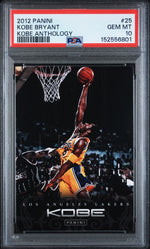 2012 Panini Kobe Anthology Kobe Bryant #25 PSA 10