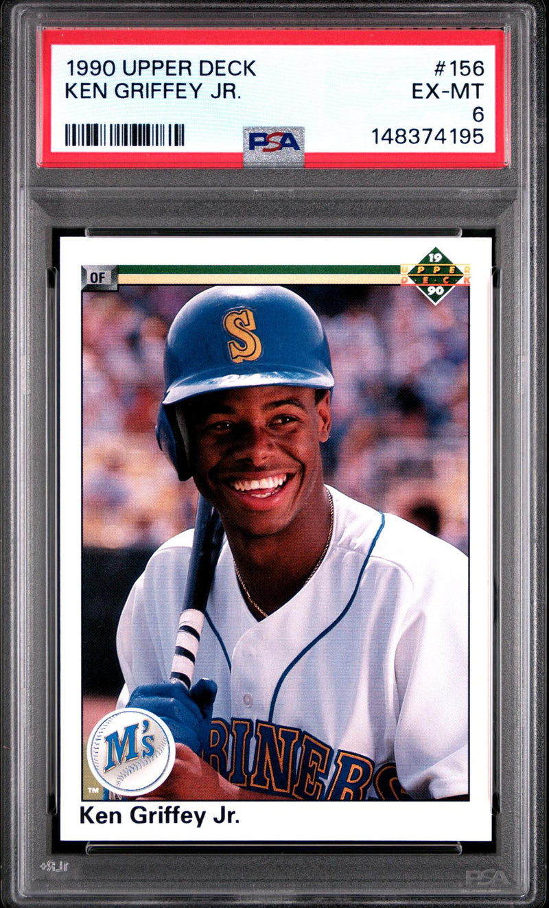 1990 Upper Deck Ken Griffey Jr. #156 PSA 6