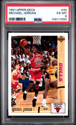 1991 Upper Deck Michael Jordan #44 PSA 6