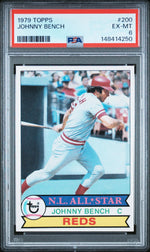 1979 Topps Johnny Bench #200 PSA 6