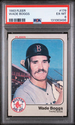 1983 Fleer Tradition Wade Boggs #179 PSA 6