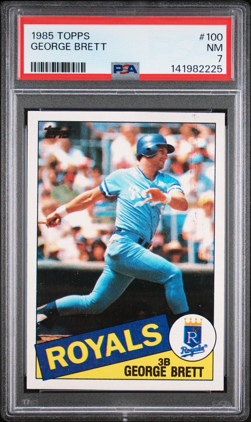1985 Topps George Brett #100 PSA 7