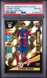 2023 Panini Adrenalyn Xl La Liga Edicion Limitada Lamine Yamal PSA 10
