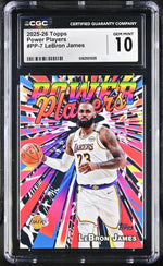 2025 #PP-7 LeBron James Power Players CGC 10