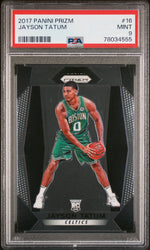 2017 Panini Prizm Jayson Tatum #16 PSA 9