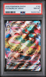 2020 Pokemon Sword and Shield Snorlax Vmax #142 PSA 8