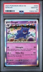 2023 Pokemon Mew Gengar #094 PSA 10