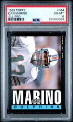 1985 Topps Dan Marino #314 PSA 6