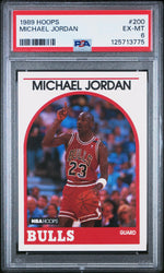 1989 Hoops Michael Jordan #200 PSA 6