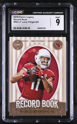 2019 Legacy #RB-LF Larry Fitzgerald Record Book CGC 9