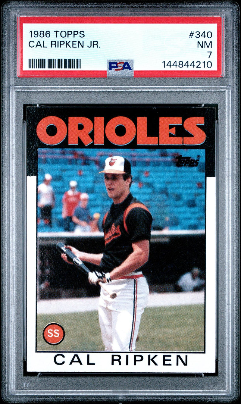 1986 Topps Cal Ripken Jr. #340 PSA 7