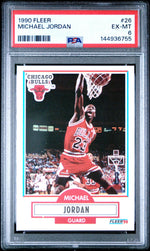 1990 Fleer Michael Jordan #26 PSA 6