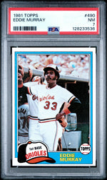 1981 Topps Eddie Murray #490 PSA 7