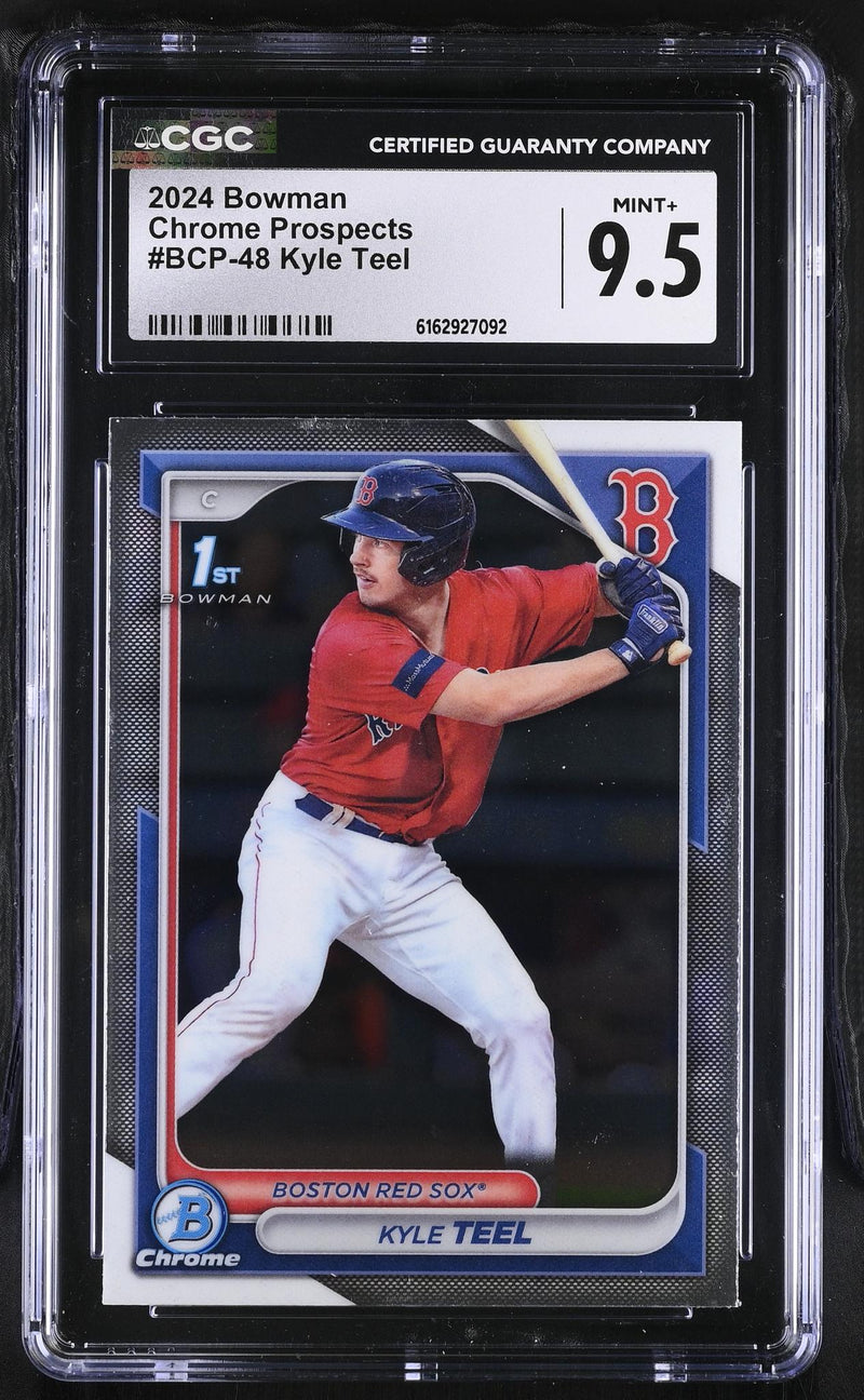 2024 Bowman #BCP-48 Kyle Teel Chrome Prospects CGC 9.5