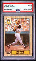 1987 Topps Barry Bonds #320 PSA 5