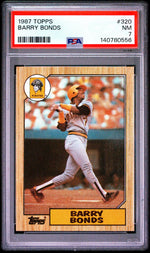 1987 Topps Barry Bonds #320 PSA 7