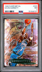 1996 Metal Kevin Garnett #224 PSA 7