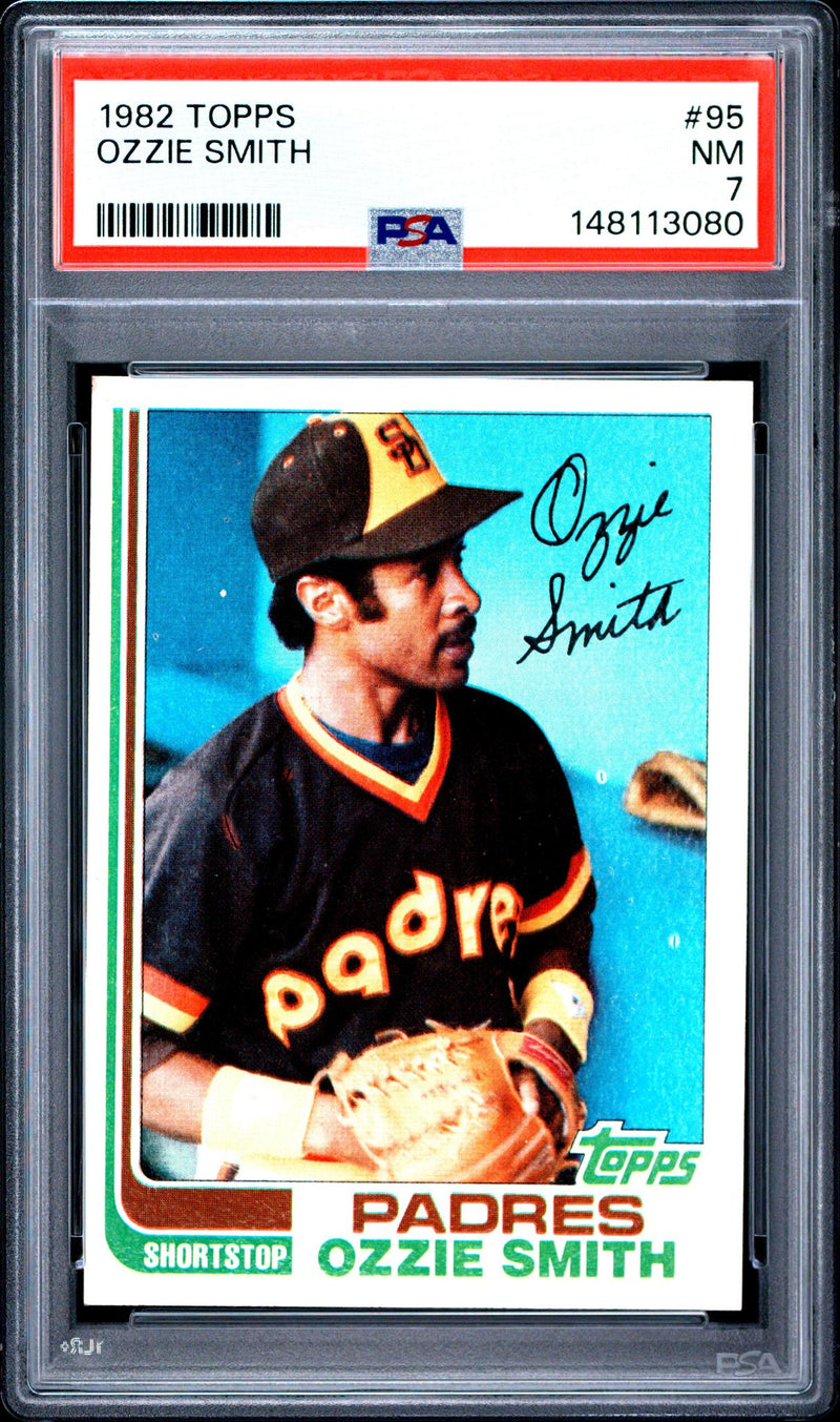 1982 Topps Ozzie Smith #95 PSA 7
