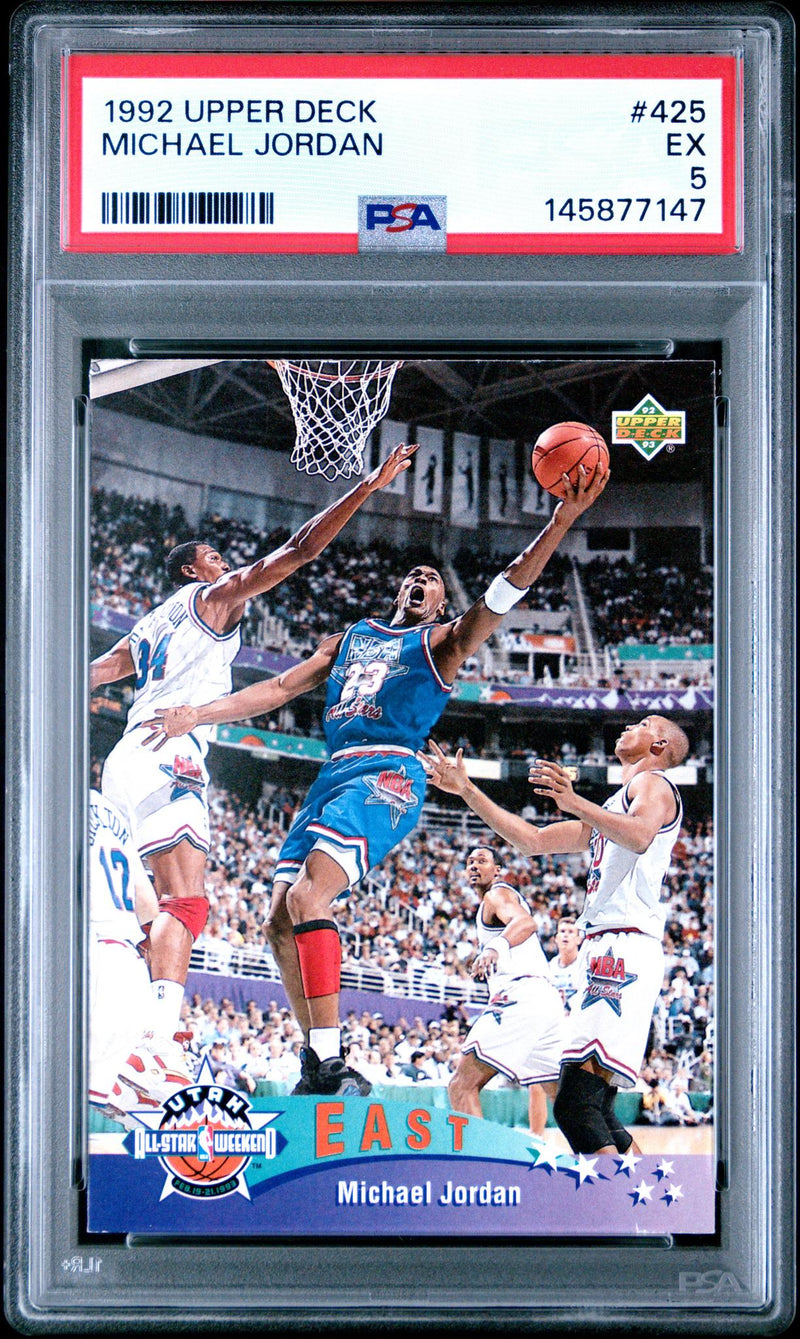 1992 Upper Deck Michael Jordan #425 PSA 5