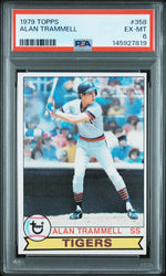 1979 Topps Alan Trammell #358 PSA 6