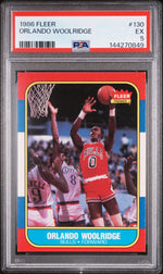 1986 Fleer Orlando Woolridge #130 PSA 5