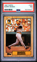 1987 Topps Barry Bonds #320 PSA 7