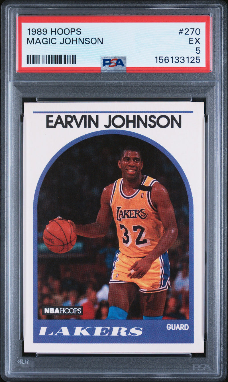 1989 Hoops Magic Johnson #270 PSA 5